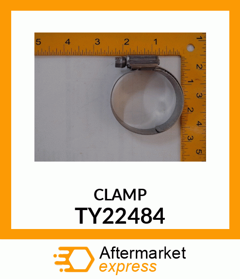 HOSE CLAMP, 1 TY22484