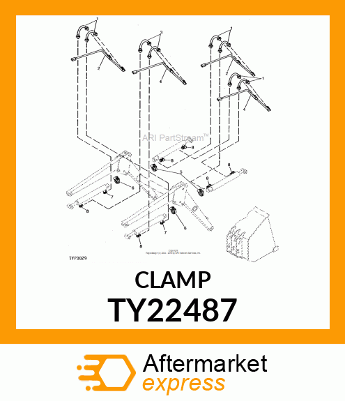 HOSE CLAMP, 2 TY22487