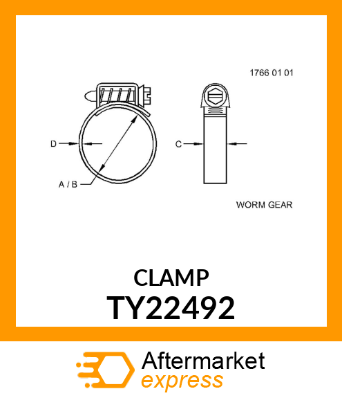 HOSE CLAMP 5 TY22492