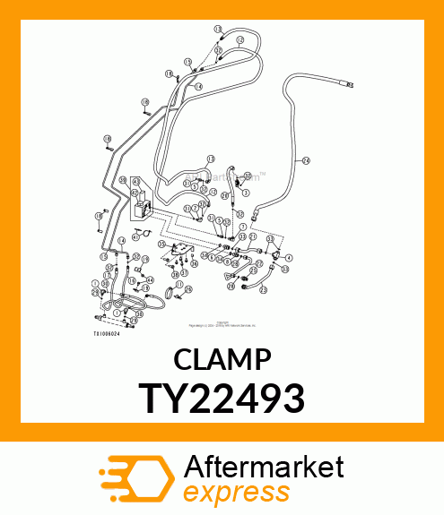 HOSE CLAMP 5 TY22493