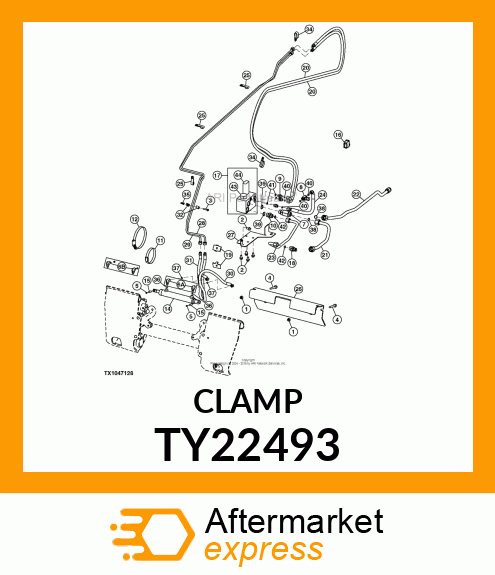 HOSE CLAMP 5 TY22493