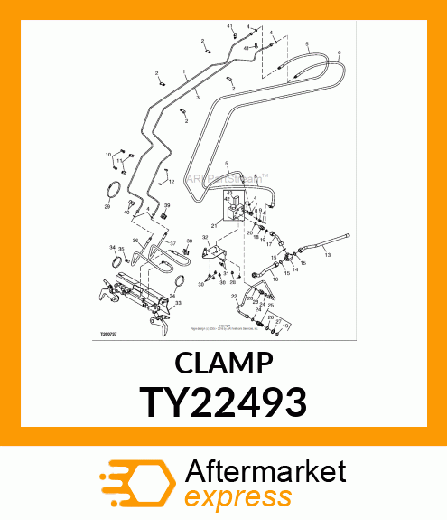 HOSE CLAMP 5 TY22493