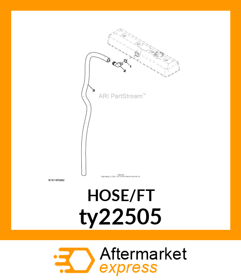 OIL HOSE 3/4"JDS205 EXCEEDS 30R2,1 ty22505