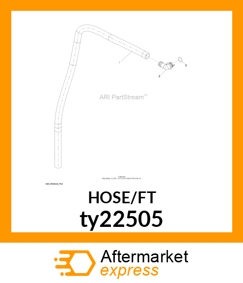 OIL HOSE 3/4"JDS205 EXCEEDS 30R2,1 ty22505