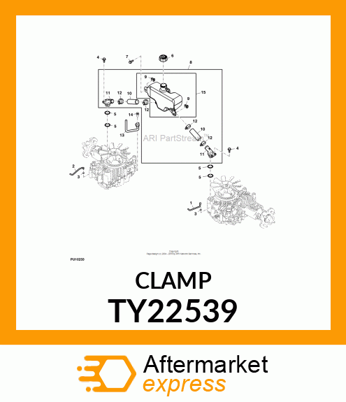 STAINLESS STEEL HOSE CLAMP TY22539