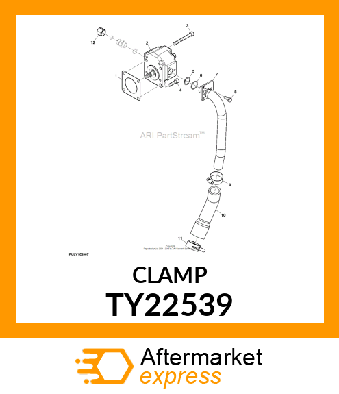 STAINLESS STEEL HOSE CLAMP TY22539