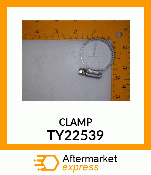 STAINLESS STEEL HOSE CLAMP TY22539