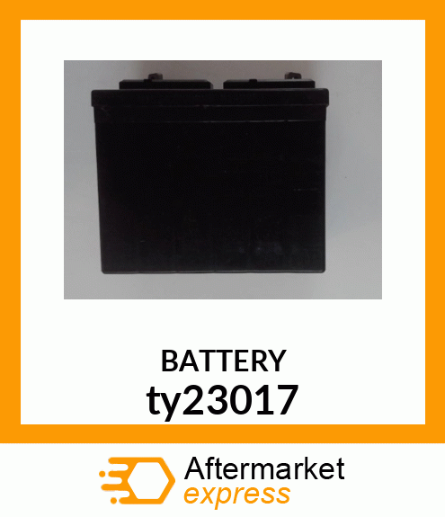 BATTERY,DRY,12V,BCI U1,CCA 165 ty23017