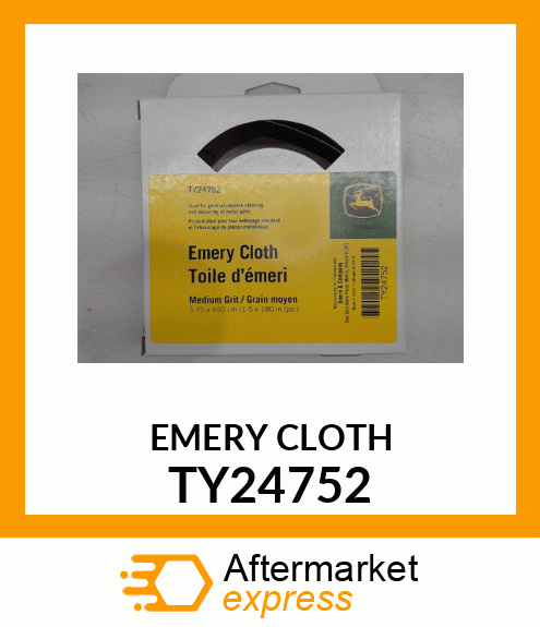 EMERY CLOTH MED GRIT, 1 TY24752