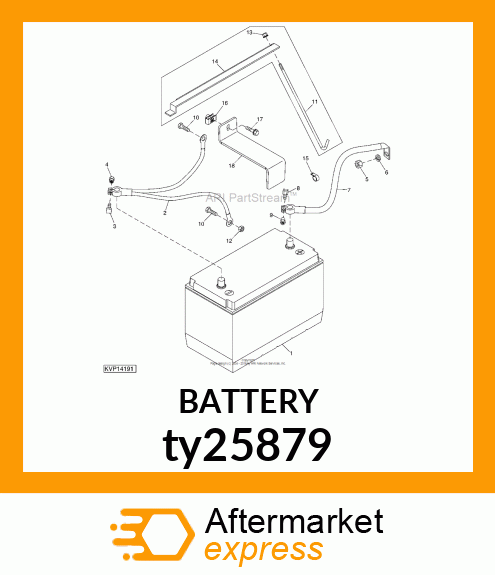 BATTERY,DRY,12V,BCI 31,CCA 925 ty25879