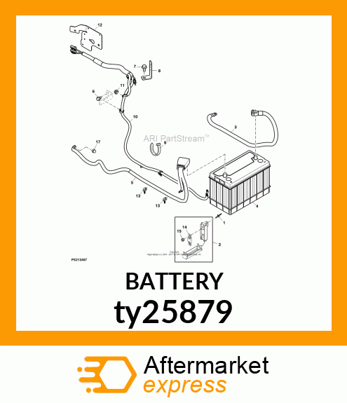 BATTERY,DRY,12V,BCI 31,CCA 925 ty25879