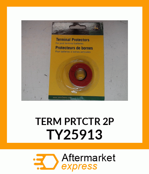 TERMINAL PROTECTOR,SIDE amp; TOP, 2 PK TY25913