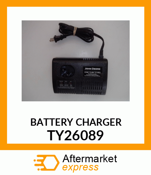 NICD BATTERY CHARGER, 12V TY26089