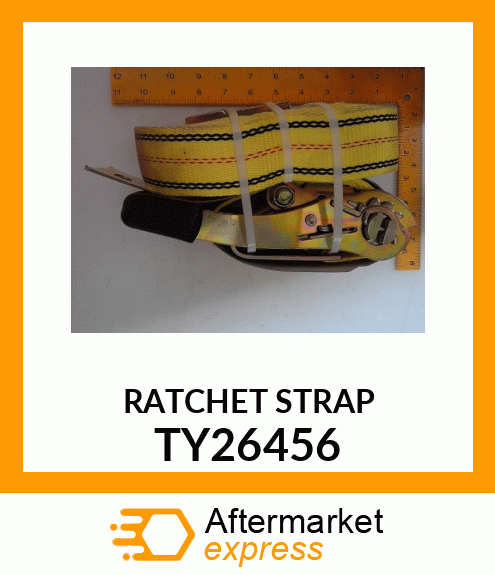 RATCHET TIE DOWN, 10,000LBS RATE TY26456