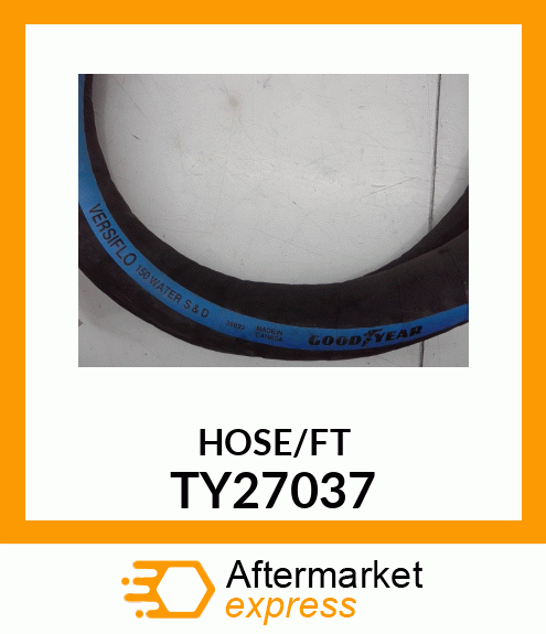 1.25" ID 150PSI BLACK VERSIFLO HOSE TY27037