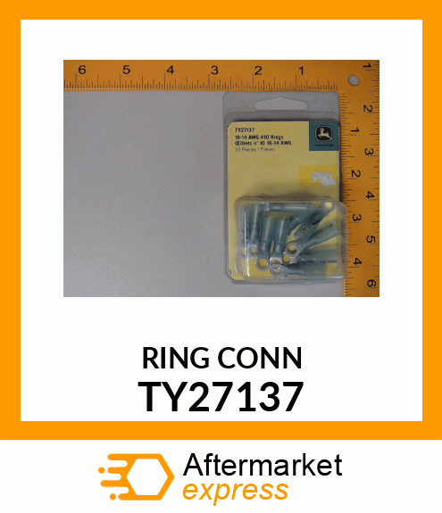 Tube - 16-14 #10 CS H.S. RING,10PC PK TY27137