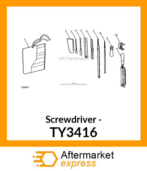 Screwdriver - TY3416