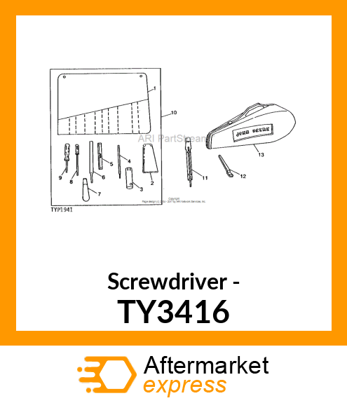 Screwdriver - TY3416