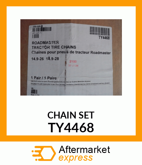 CHAIN, TIRE TY4468