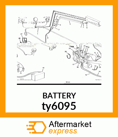 BATTERY,DRY,12V,BCI 31,CCA 925 ty6095