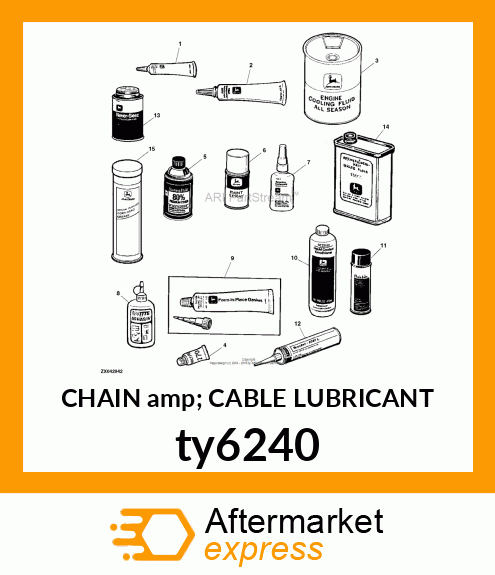 CHAIN amp; CABLE LUBRICANT ty6240