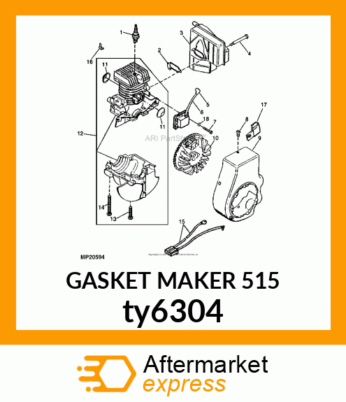 GASKET MAKER 515 ty6304