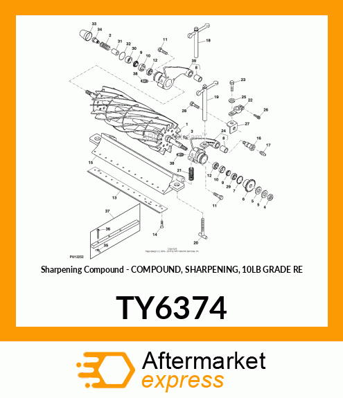 Sharpening Compound - COMPOUND, SHARPENING, 10LB GRADE RE TY6374