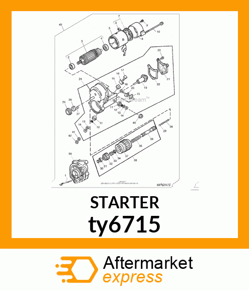 STARTER ty6715