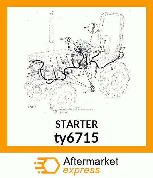 STARTER ty6715