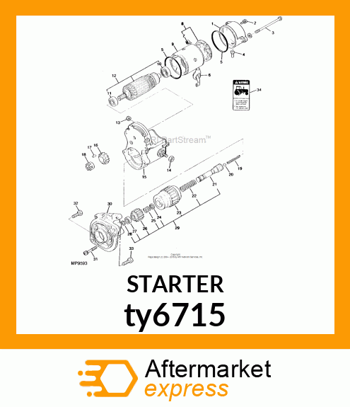 STARTER ty6715