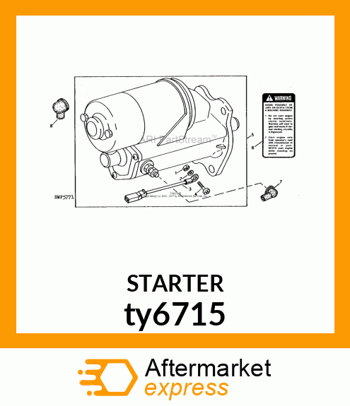 STARTER ty6715