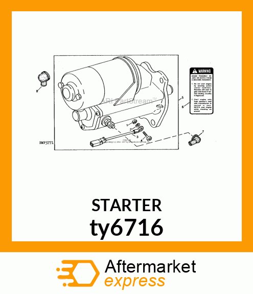 STARTER ty6716