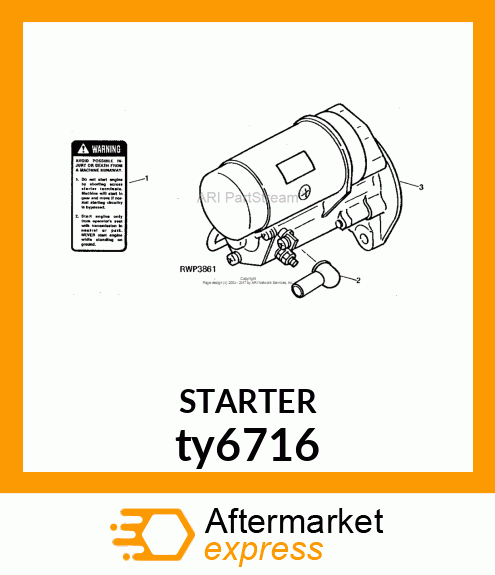 STARTER ty6716