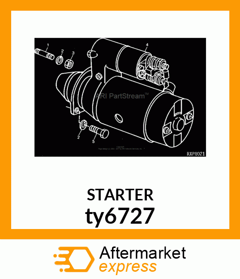 STARTER ty6727