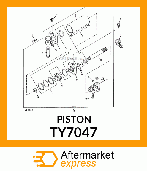 PISTON TY7047