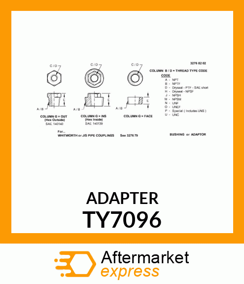 FITTING TY7096