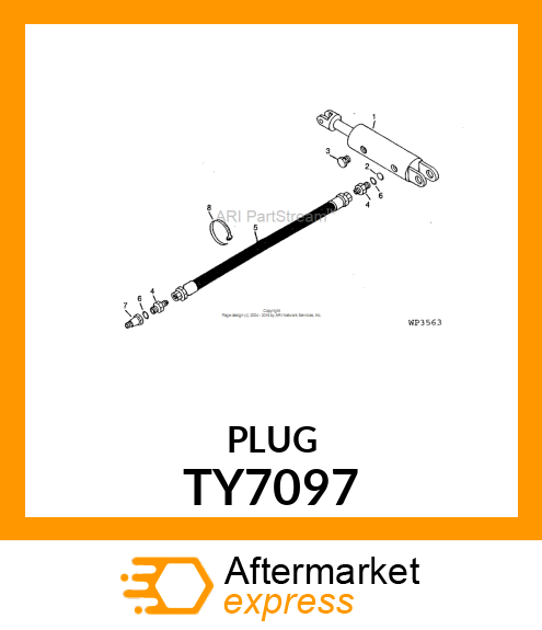 BREATHER PLUG,3/4" TY7097