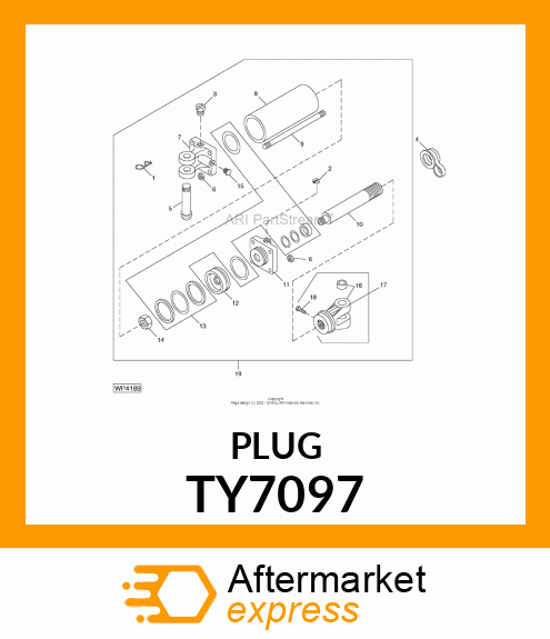 BREATHER PLUG,3/4" TY7097