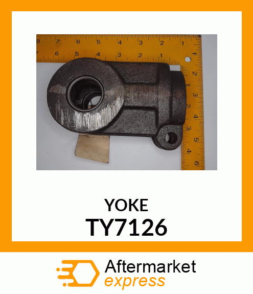 CLEVIS,1"THD,W/BUSHINGS TY7126