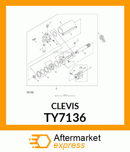 CLEVIS,1 TY7136