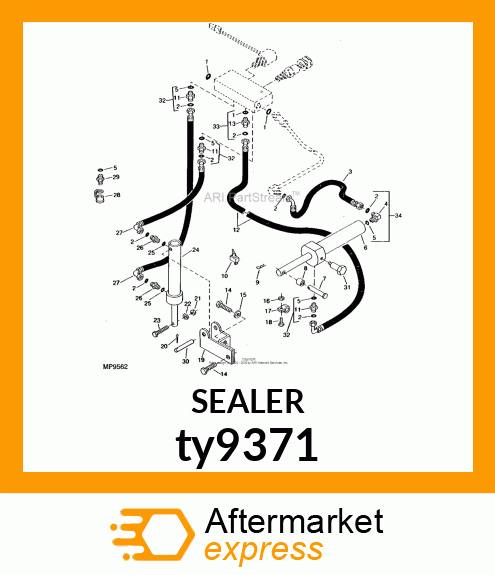 THREAD LOCKER 271 6 ML TUBE ty9371