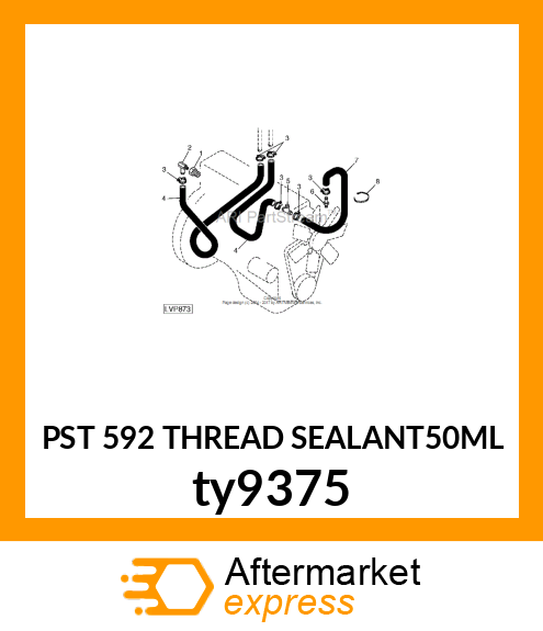 PST 592 THREAD SEALANT50ML ty9375