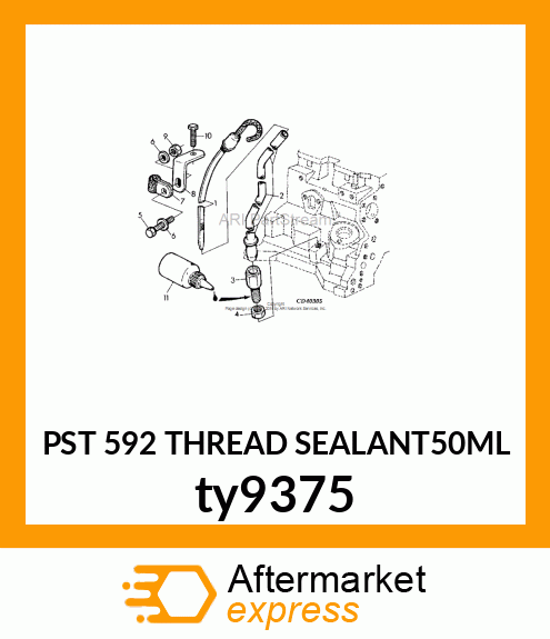 PST 592 THREAD SEALANT50ML ty9375