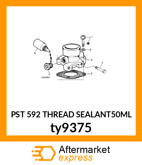 PST 592 THREAD SEALANT50ML ty9375