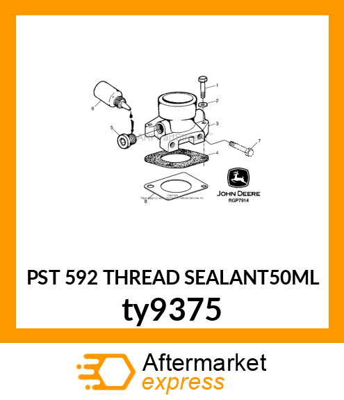 PST 592 THREAD SEALANT50ML ty9375