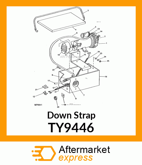 Down Strap TY9446