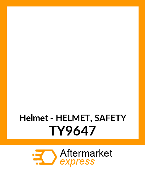 Helmet - HELMET, SAFETY TY9647