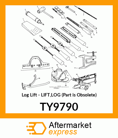 Log Lift - LIFT,LOG (Part is Obsolete) TY9790