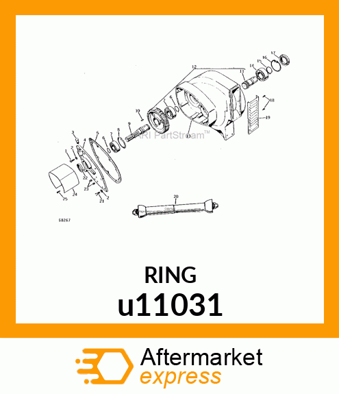 RING ,SNAP EXTERNAL u11031