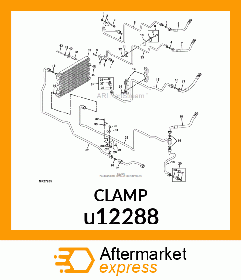 CLAMP, TUBE u12288